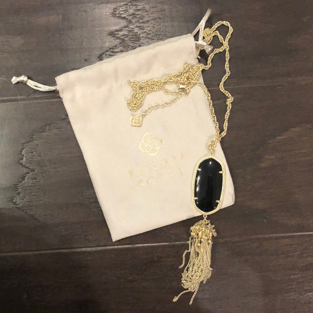 Kendra Scott Signature Tassel Pendant Necklace Gold